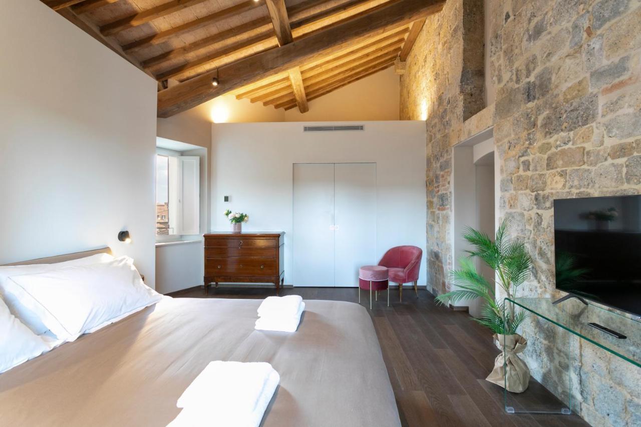 Apartamento Palazzo Rinuccini Torre Siena Exterior foto