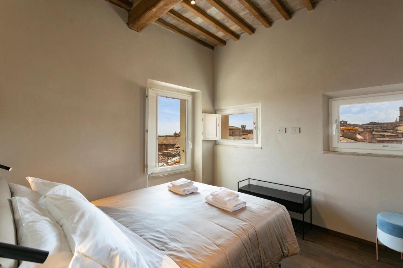 Apartamento Palazzo Rinuccini Torre Siena Exterior foto